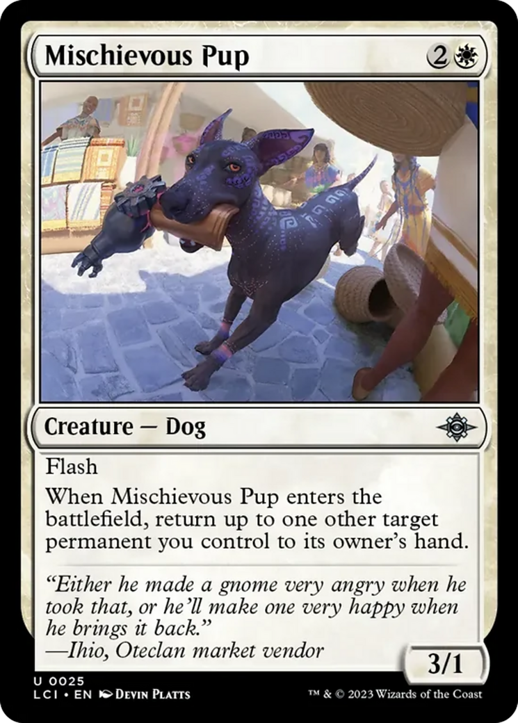 Mischievous Pup [The Lost Caverns of Ixalan] | Webway Games