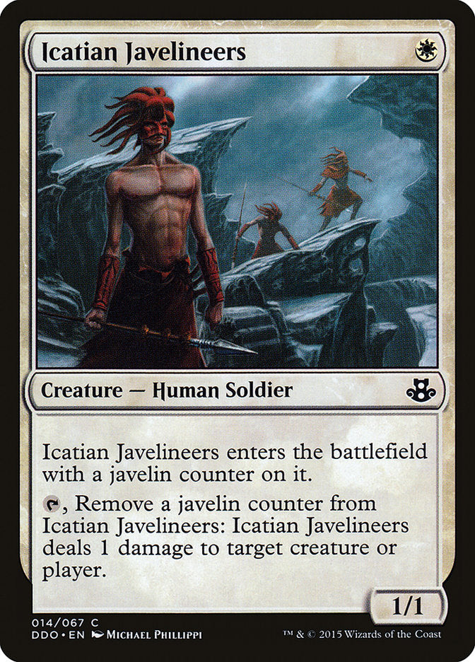 Icatian Javelineers [Duel Decks: Elspeth vs. Kiora] | Webway Games