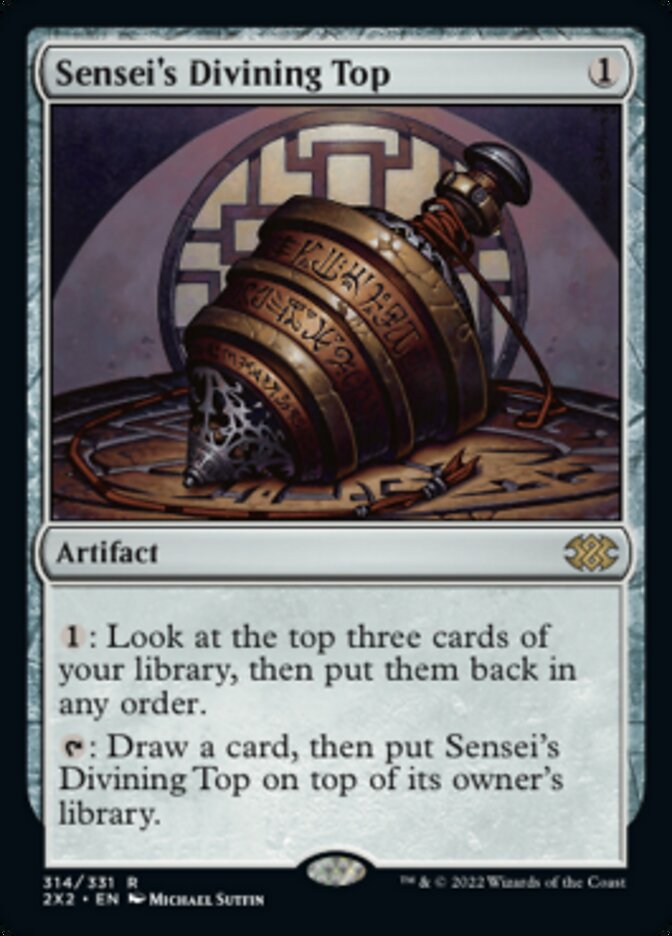 Sensei's Divining Top [Double Masters 2022] | Webway Games