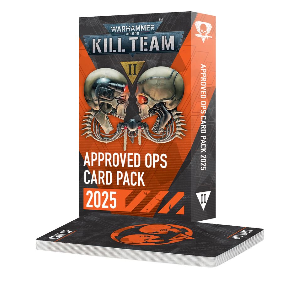 Kill Team: Approved Ops Card Pack 2025 | Webway Games