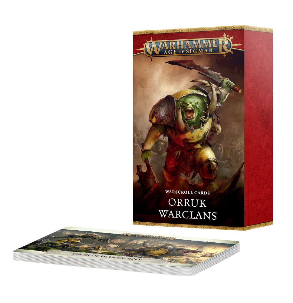 Warscroll Cards - Warhammer Orruk Warclans