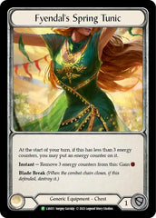 Fabric of Spring // Fyendal's Spring Tunic [LSS011] (Promo)  Cold Foil | Webway Games