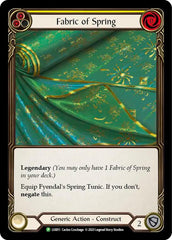 Fabric of Spring // Fyendal's Spring Tunic [LSS011] (Promo)  Cold Foil | Webway Games
