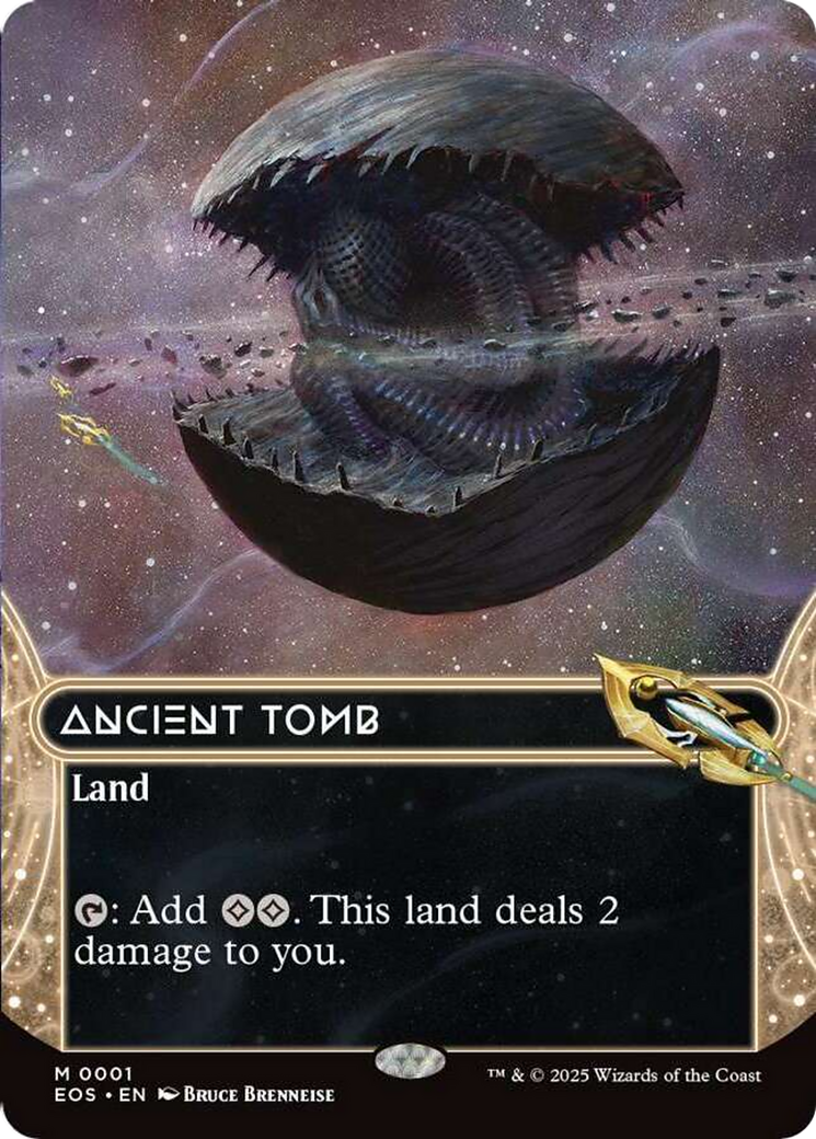 Ancient Tomb (0001) (Borderless) [Edge of Eternities: Stellar Sights] | Webway Games