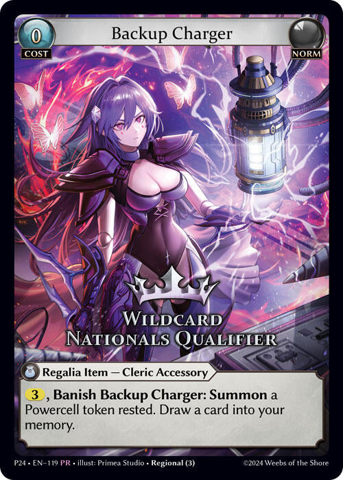 Backup Charger (Wildcard Nationals Qualifier) (119) [Promotional Cards] | Webway Games