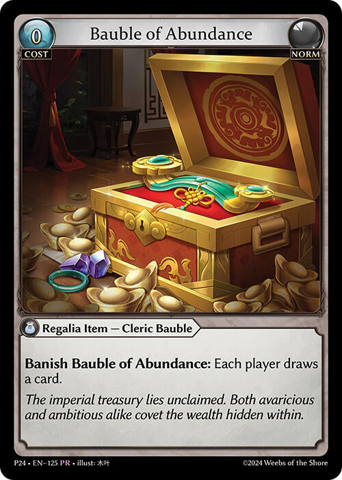 Bauble of Abundance (125) [Promotional Cards] | Webway Games