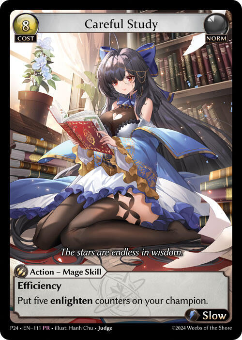 Careful Study (111) [Promotional Cards] | Webway Games