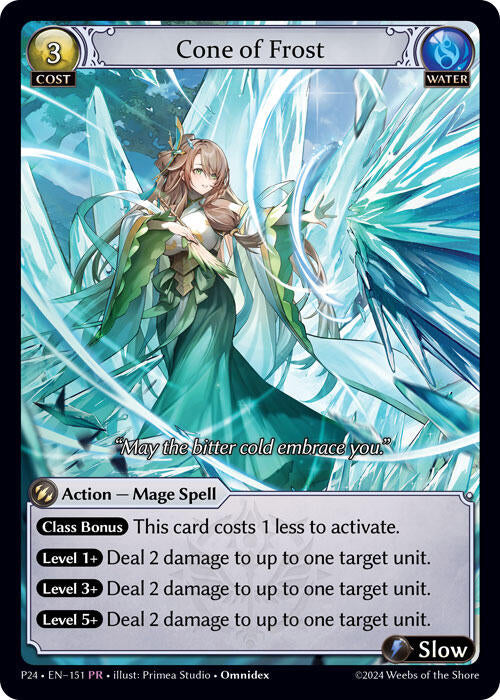 Cone of Frost (151) [Promotional Cards] | Webway Games