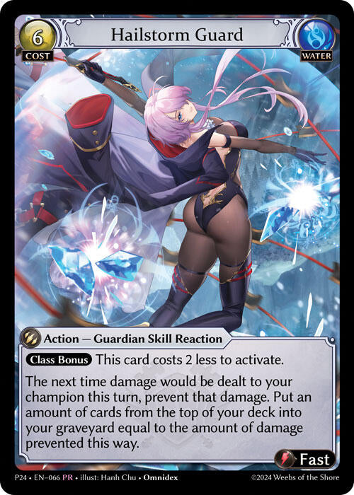 Hailstorm Guard (066) [Promotional Cards] | Webway Games