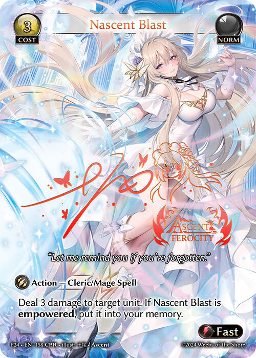 Nascent Blast (CPR) (158) [Promotional Cards] | Webway Games