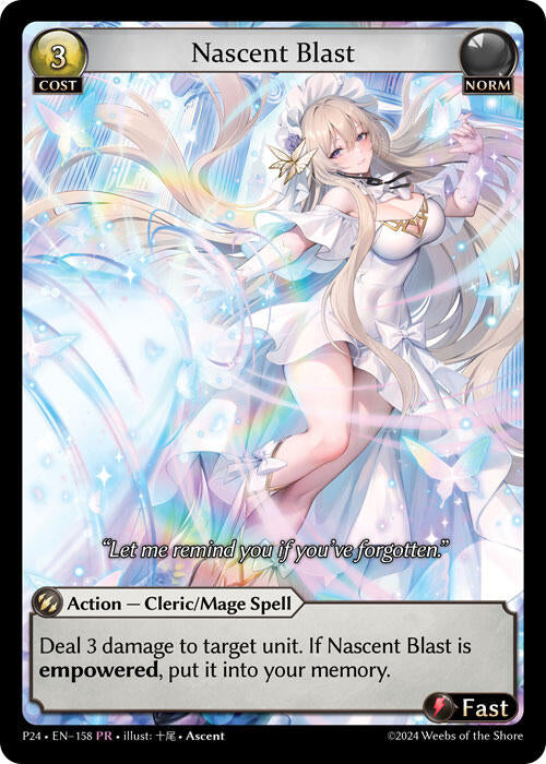 Nascent Blast (158) [Promotional Cards] | Webway Games