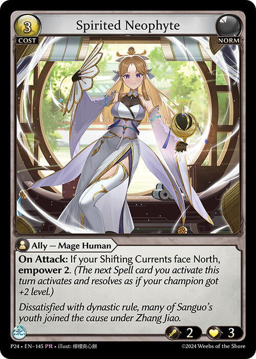 Spirited Neophyte (145) [Promotional Cards] | Webway Games