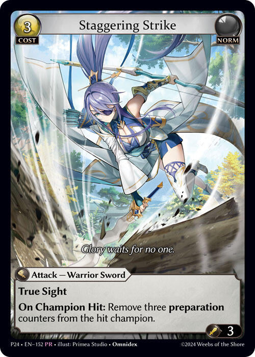 Staggering Strike (152) [Promotional Cards] | Webway Games