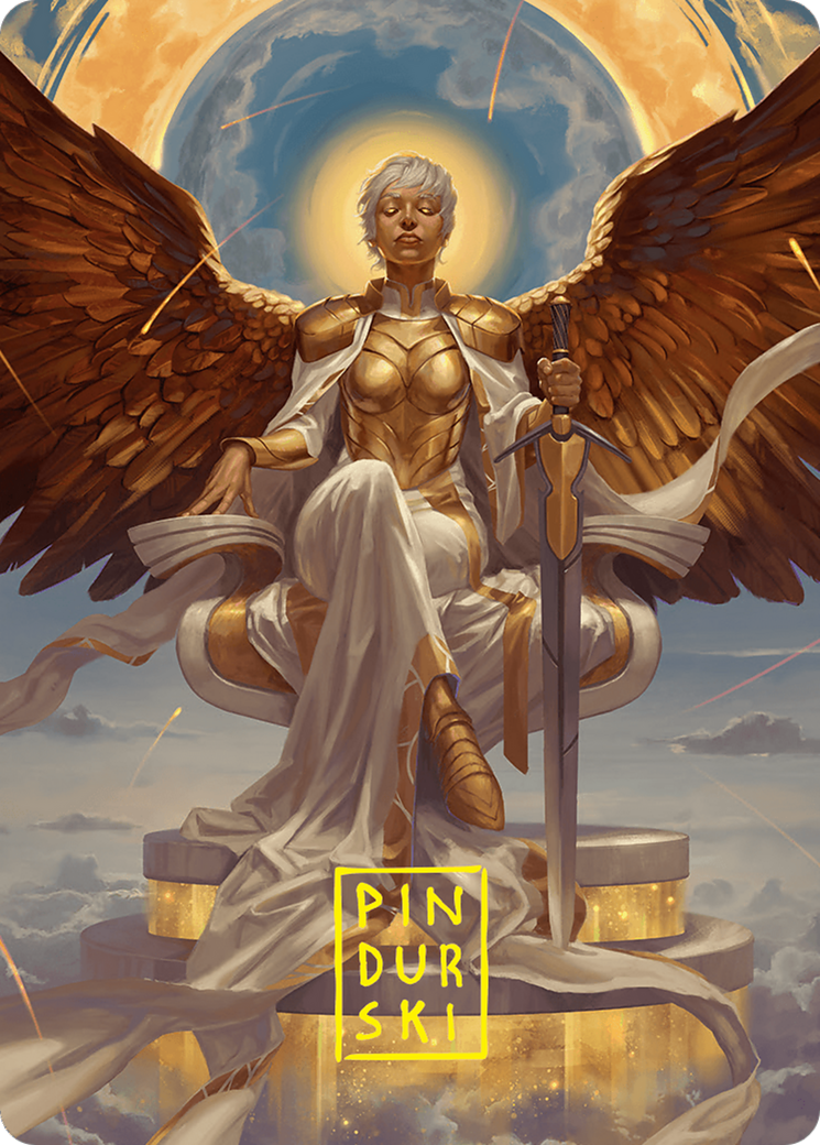 Herald of Eternal Dawn Art Card (27/54) [Foundations Art Series] | Webway Games