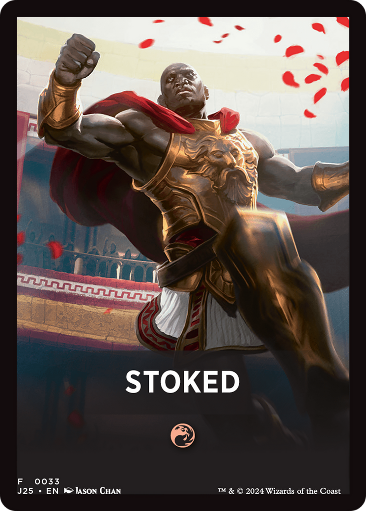 Stoked Theme Card [Foundations Jumpstart Front Cards] | Webway Games