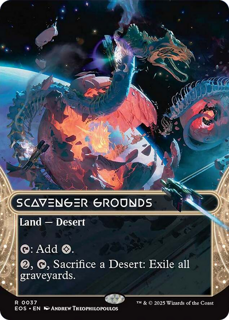 Scavenger Grounds (0037) (Borderless) [Edge of Eternities: Stellar Sights] | Webway Games