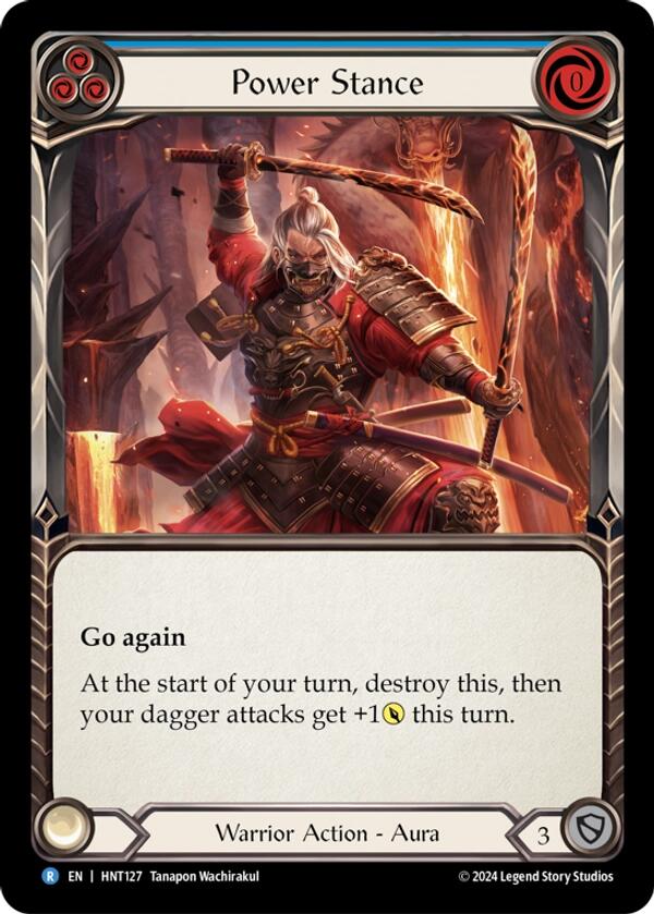 Power Stance [HNT127] (The Hunted)  Rainbow Foil | Webway Games