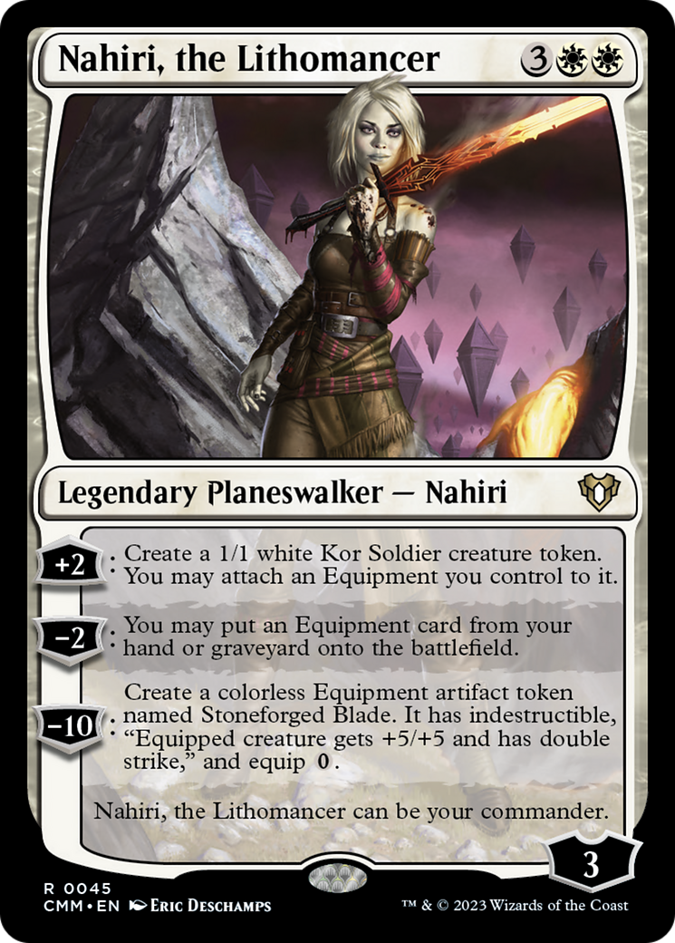 Nahiri, the Lithomancer [Commander Masters] | Webway Games