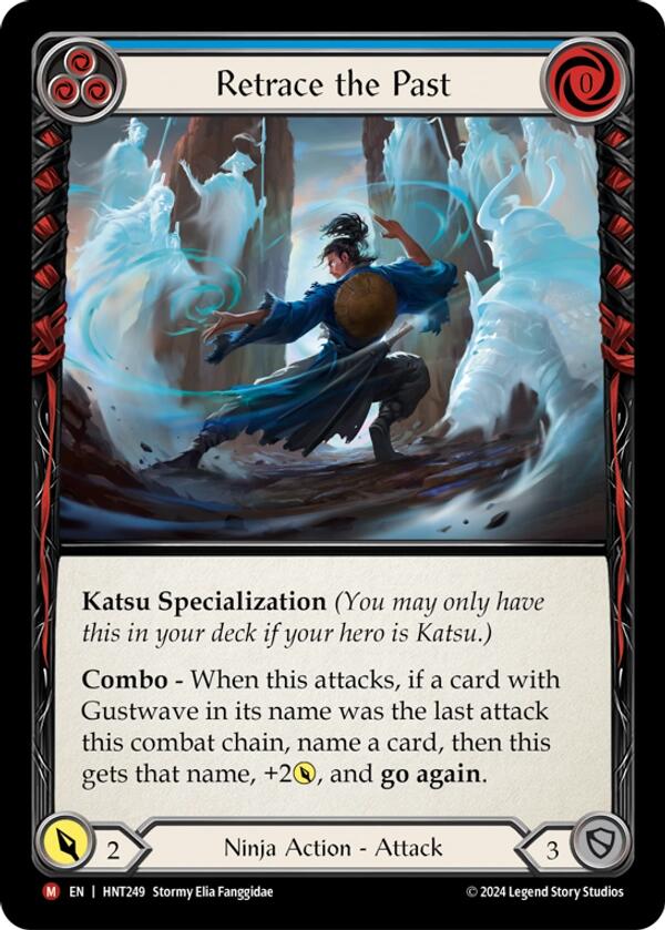 Retrace the Past [HNT249] (The Hunted)  Rainbow Foil | Webway Games