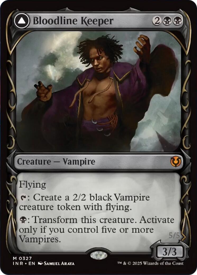 Bloodline Keeper // Lord of Lineage (Showcase) [Innistrad Remastered] | Webway Games