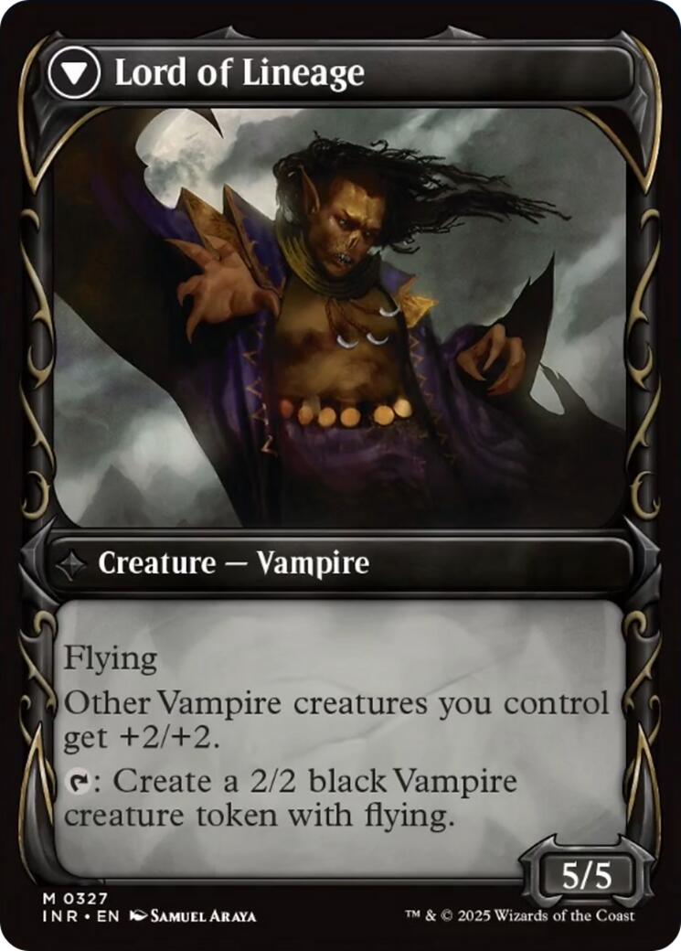 Bloodline Keeper // Lord of Lineage (Showcase) [Innistrad Remastered] | Webway Games