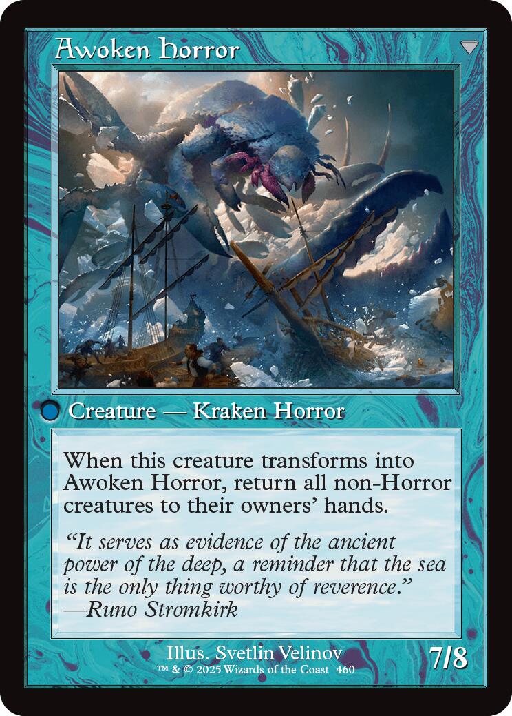 Thing in the Ice // Awoken Horror (Retro Frame) [Innistrad Remastered] | Webway Games