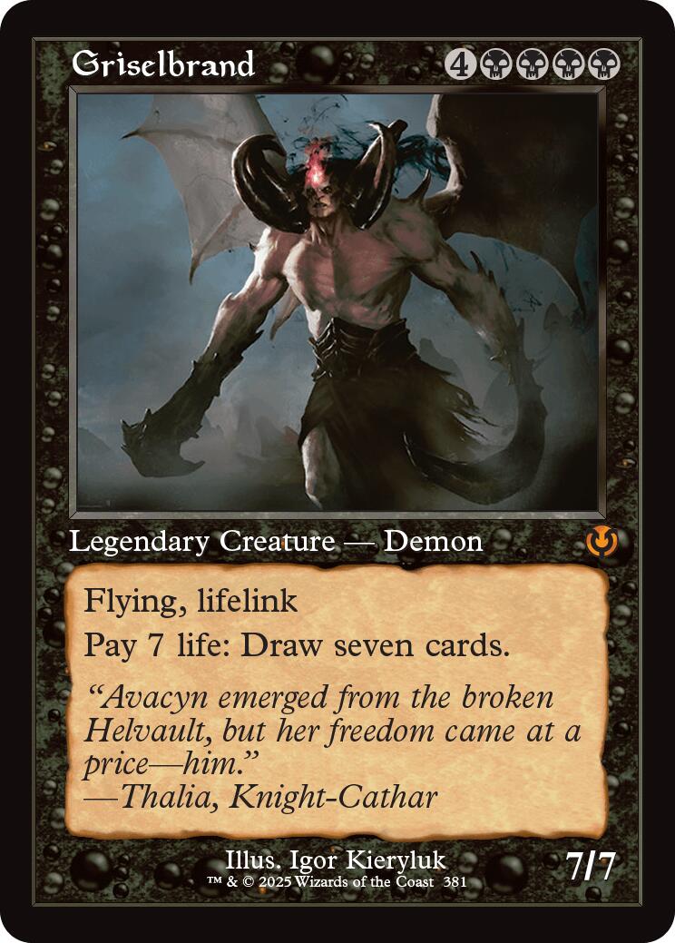 Griselbrand (Retro Frame) [Innistrad Remastered] | Webway Games