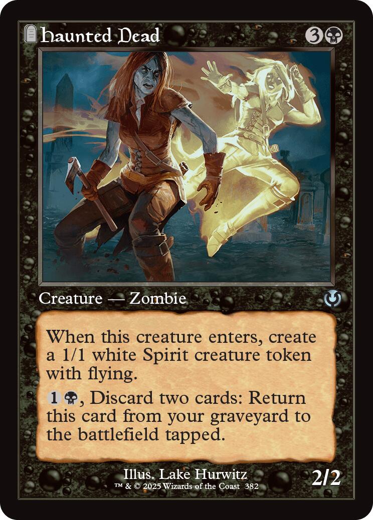 Haunted Dead (Retro Frame) [Innistrad Remastered] | Webway Games
