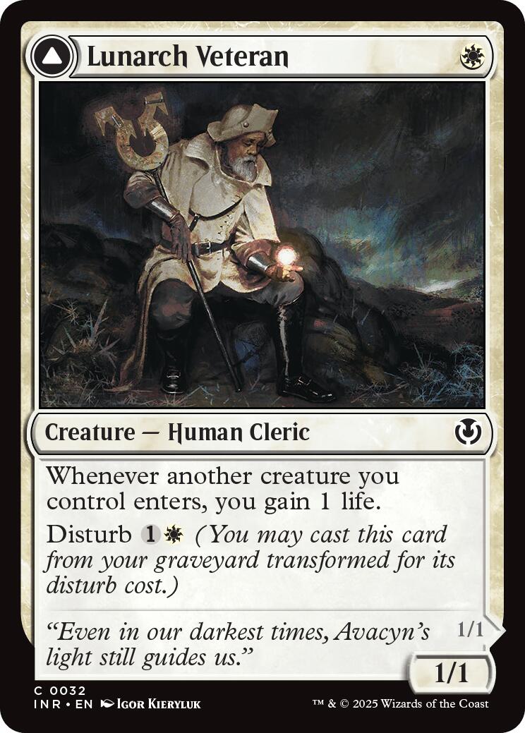 Lunarch Veteran // Luminous Phantom [Innistrad Remastered] | Webway Games