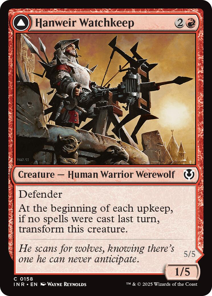 Hanweir Watchkeep // Bane of Hanweir [Innistrad Remastered] | Webway Games