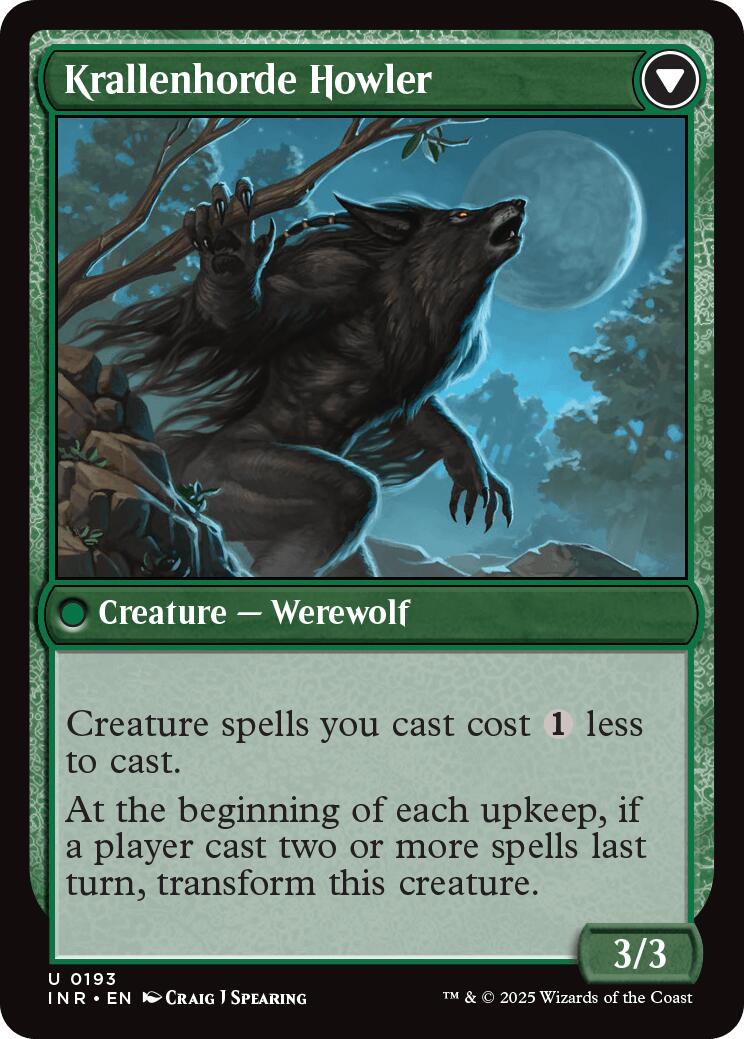 Duskwatch Recruiter // Krallenhorde Howler [Innistrad Remastered] | Webway Games