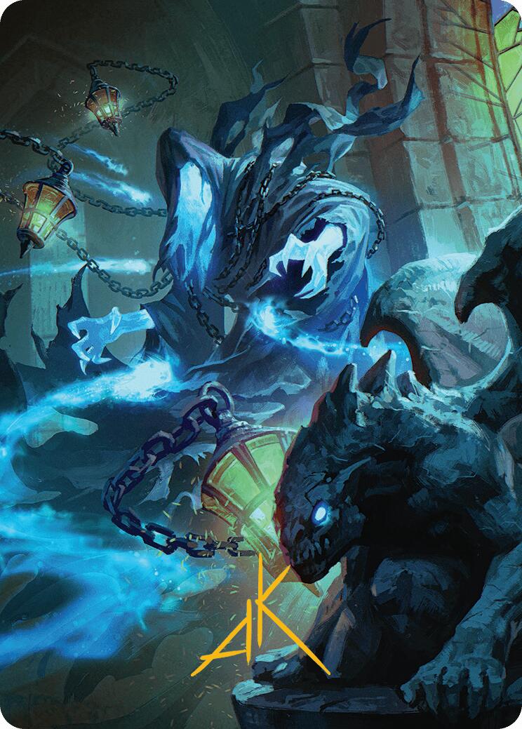 Mausoleum Wanderer Art Card (Gold-Stamped Signature) [Innistrad Remastered Art Series] | Webway Games