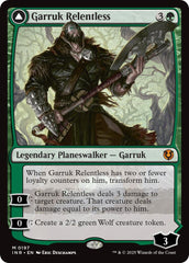 Garruk Relentless // Garruk, the Veil-Cursed [Innistrad Remastered] | Webway Games