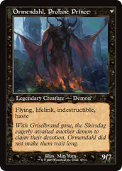 Westvale Abbey // Ormendahl, Profane Prince (Retro Frame) [Innistrad Remastered] | Webway Games
