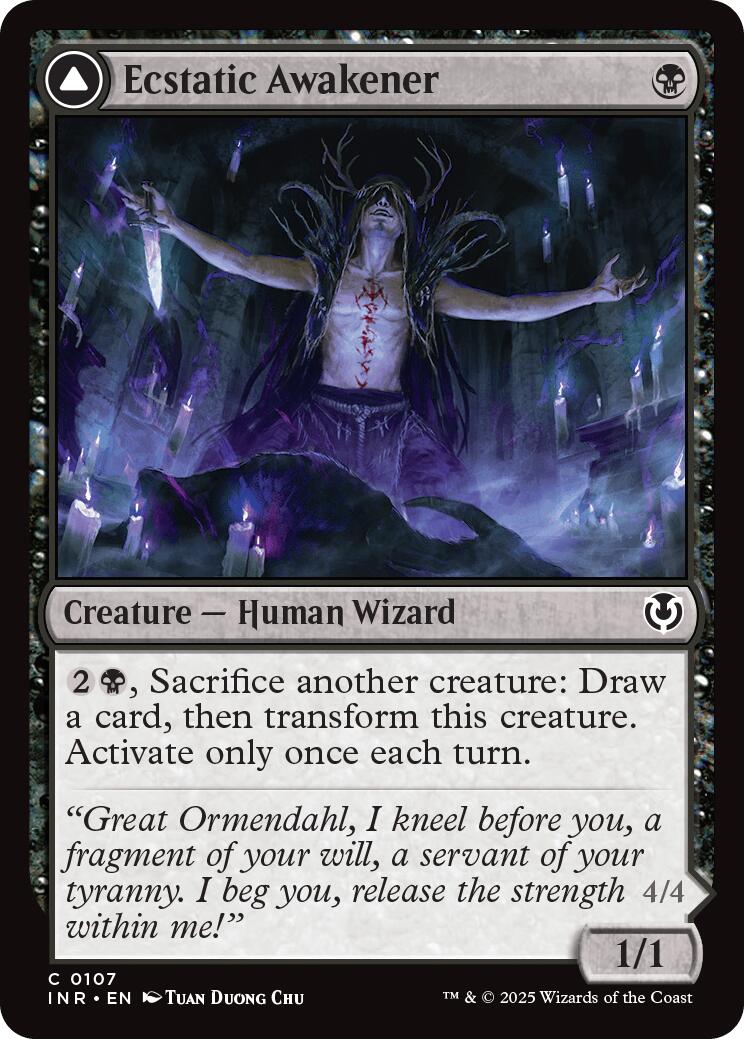 Ecstatic Awakener // Awoken Demon [Innistrad Remastered] | Webway Games