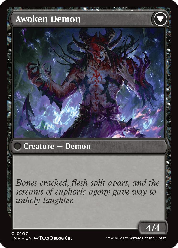 Ecstatic Awakener // Awoken Demon [Innistrad Remastered] | Webway Games