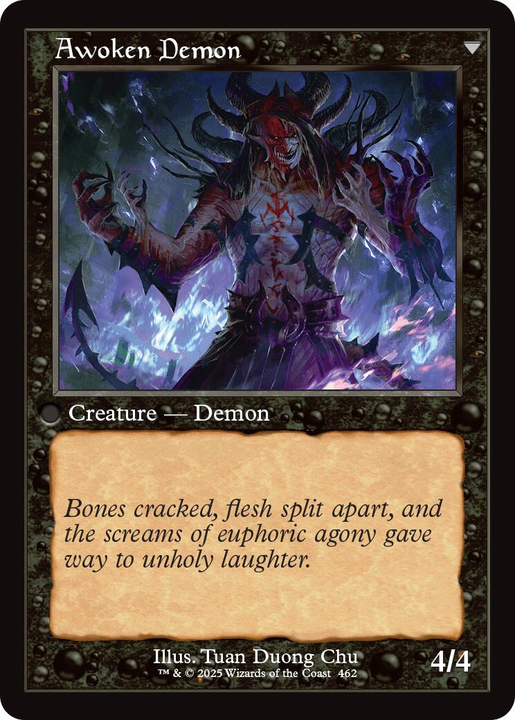 Ecstatic Awakener // Awoken Demon (Retro Frame) [Innistrad Remastered] | Webway Games
