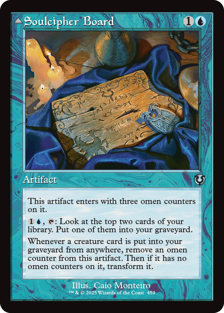 Soulcipher Board // Cipherbound Spirit (Retro Frame) [Innistrad Remastered] | Webway Games