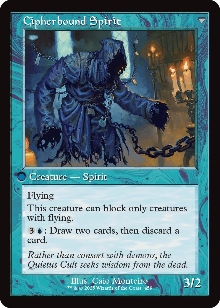 Soulcipher Board // Cipherbound Spirit (Retro Frame) [Innistrad Remastered] | Webway Games