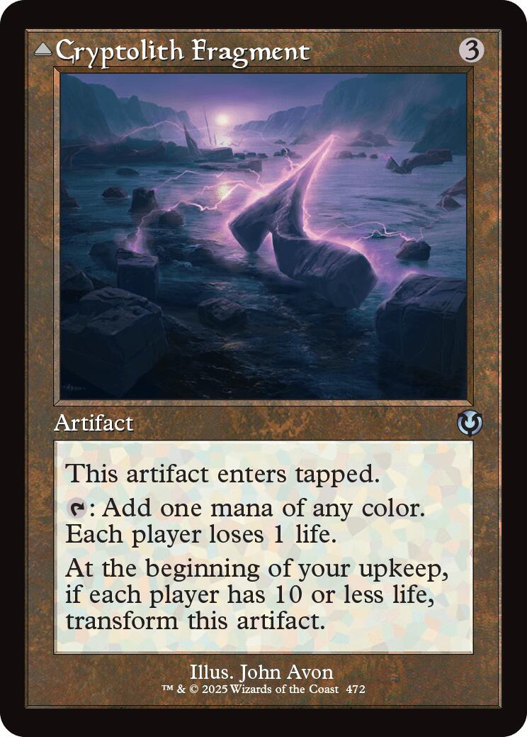 Cryptolith Fragment // Aurora of Emrakul (Retro Frame) [Innistrad Remastered] | Webway Games