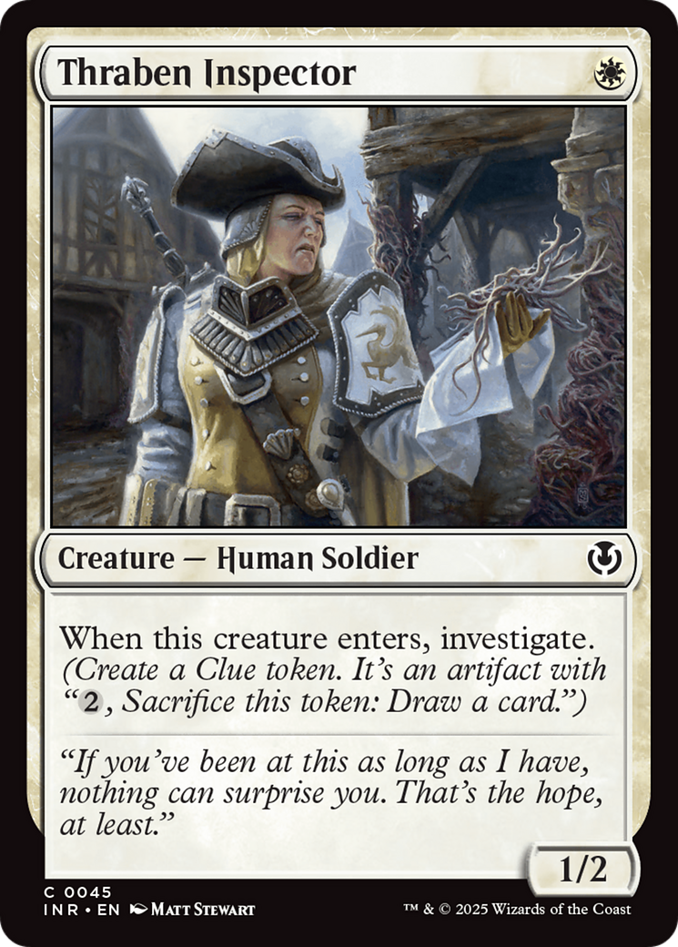 Thraben Inspector [Innistrad Remastered] | Webway Games