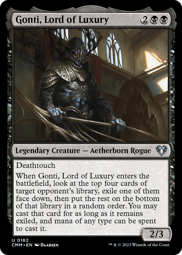 Gonti, Lord of Luxury [Commander Masters] | Webway Games