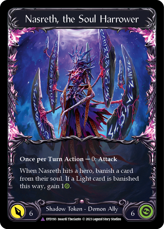 Nasreth, the Soul Harrower (Marvel) [DTD193-CF] (Dusk Till Dawn)  Cold Foil | Webway Games