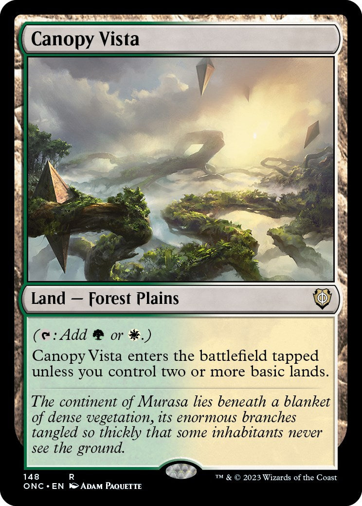 Canopy Vista [Phyrexia: All Will Be One Commander] | Webway Games