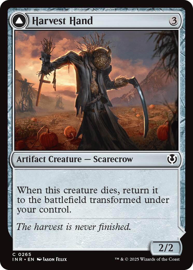 Harvest Hand // Scrounged Scythe [Innistrad Remastered] | Webway Games
