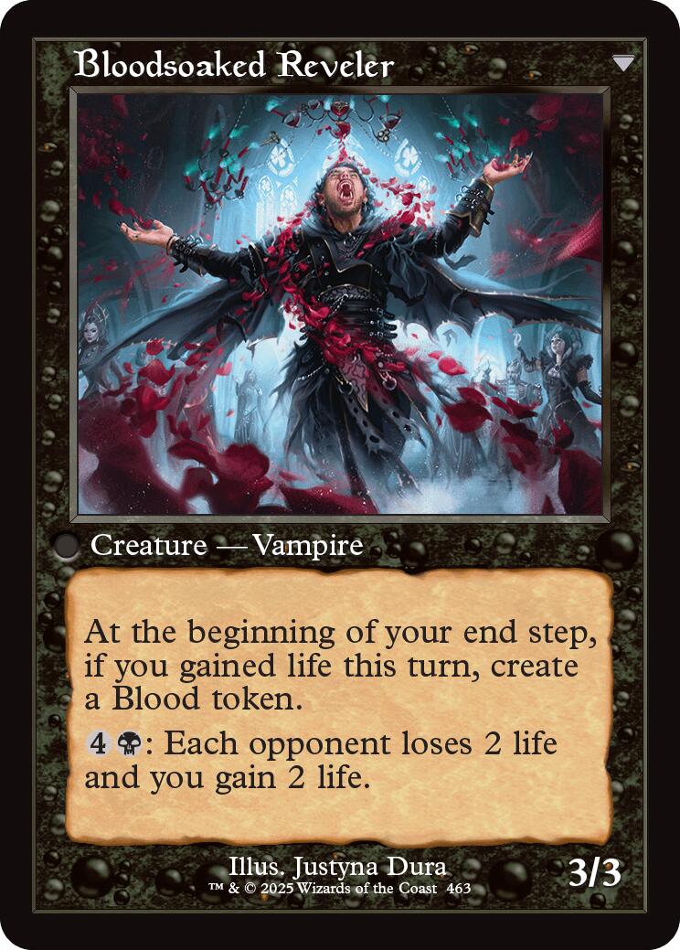 Restless Bloodseeker // Bloodsoaked Reveler (Retro Frame) [Innistrad Remastered] | Webway Games