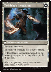 Twinblade Geist // Twinblade Invocation [Innistrad Remastered] | Webway Games