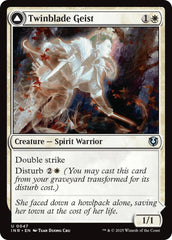 Twinblade Geist // Twinblade Invocation [Innistrad Remastered] | Webway Games