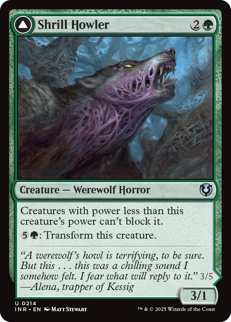Shrill Howler // Howling Chorus [Innistrad Remastered] | Webway Games