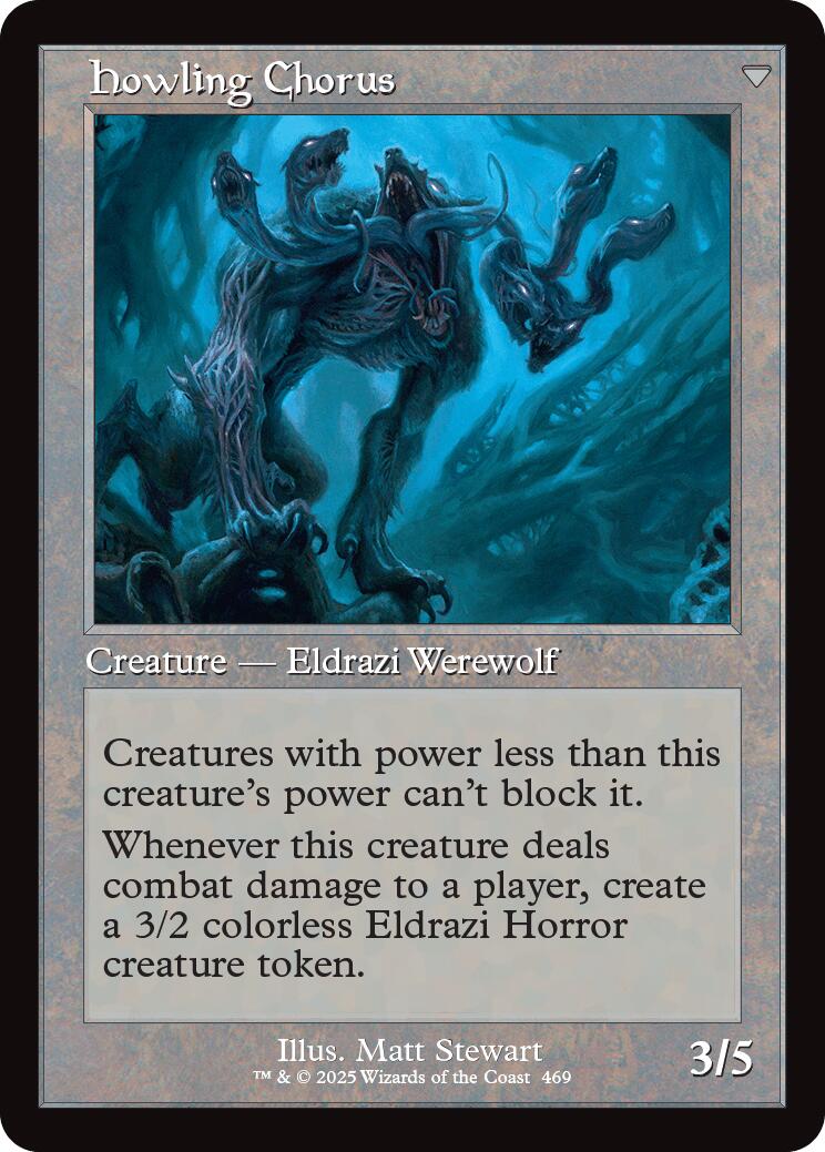 Shrill Howler // Howling Chorus (Retro Frame) [Innistrad Remastered] | Webway Games